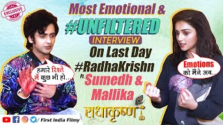 Sumedh & Mallika Talk on the Last Day Shoot Of Radhakrishn, Relationship, Emotional moments & more