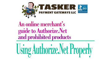 An online merchant’s guide to Authorize.Net and prohibited products