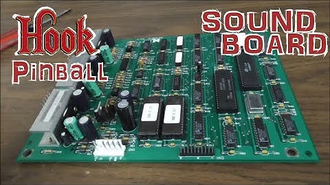 1992 Data East HOOK Pinball Repair - Sound Board, Rope Lights, Flippers, John Williams Scored Music?