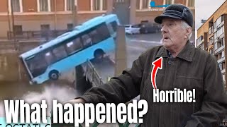 Horrible Accident in Russia, Locals React On The Scene
