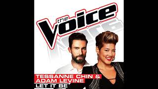 Tessanne Chin & Adam Levine | Let It Be | Studio Version | The Voice 5