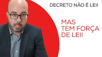 O que o Presidente pode fazer por decreto?