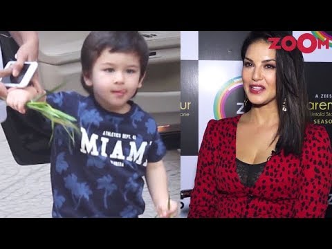 Sunny Leone launches season finale of Karenjit Kaur | Taimur spotted outside his house