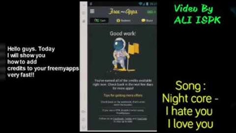 How to : Hack FreeMyApps 2016 ◇No Root◇