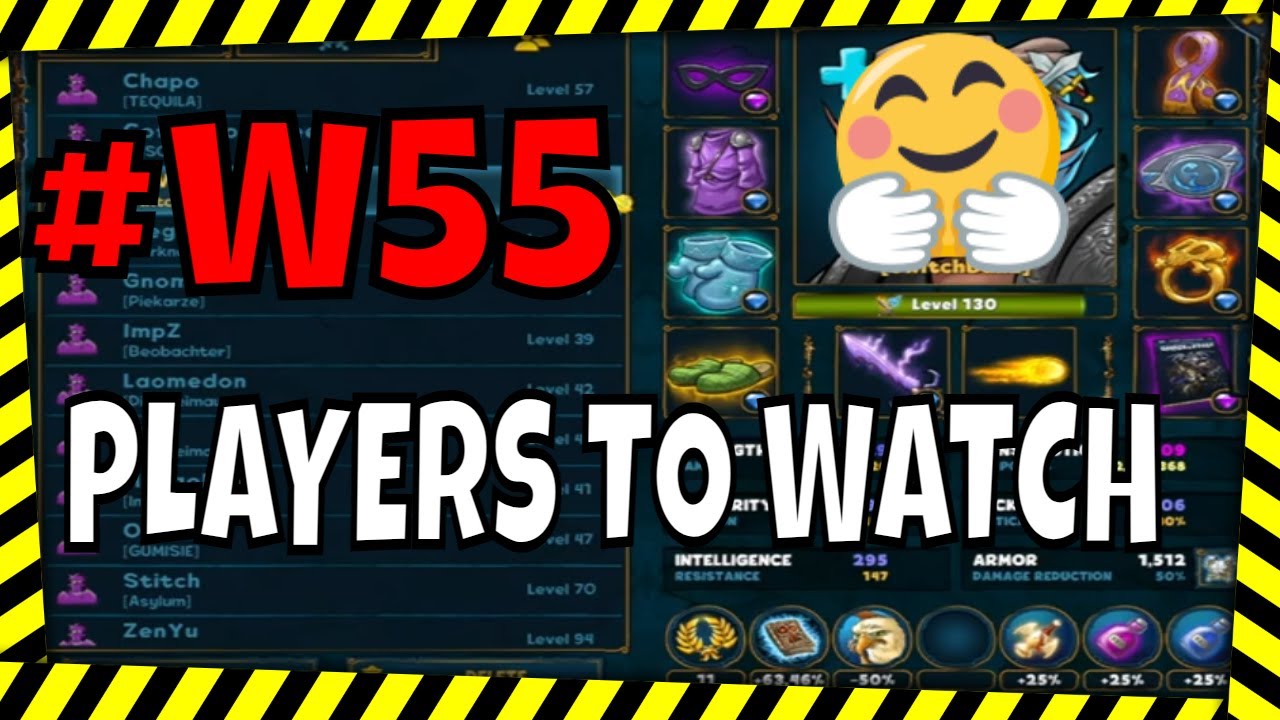 CAN this SERVER BE strong ☺ W55 DAY 3 PLAYERS TO WATCH  ☺ SHAKES and FIDGET english