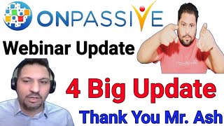 #Onpassive | Onpassive Big Update | Onpassive New Update | Onpassive Latest Update #ofounders