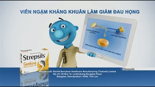 Strepsils 2019 – Viên ngậm kháng khuẩn làm giảm đau họng