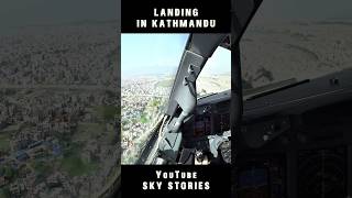 Sky Stories: Boeing 737 landing in Kathmandu #aviation #vnkt #nepal #pilots