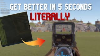 Get a Better spray in 5 Seconds - Crouch and Standing ADS Sensitivity Bind - Rust