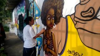 Orgulhosamente Preto - Mulher Negra Grafite