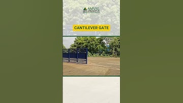 Automatic Sliding Gates for Commercial & Industrial Spaces | Amvel Automation