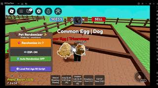 [WORKING] Grow a Garden Randomizer Script | Unlock ALL Eggs & Pets Fast!