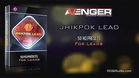 JhikPok Lead 50 HQ Presets VPS Avenger Expansion RDGAudio