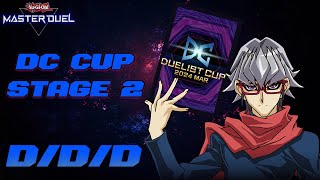 D/D/D Stage 2 Gameplay Duelist cup [Yu-Gi-Oh! Master Duel]