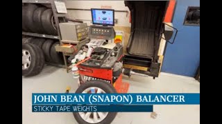 John Bean Wheel Balancer BFH1000 (Sticky Weights)