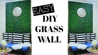 DIY VLOG: LV GRASS WALL CREATION *UNBELIEVABLE* 