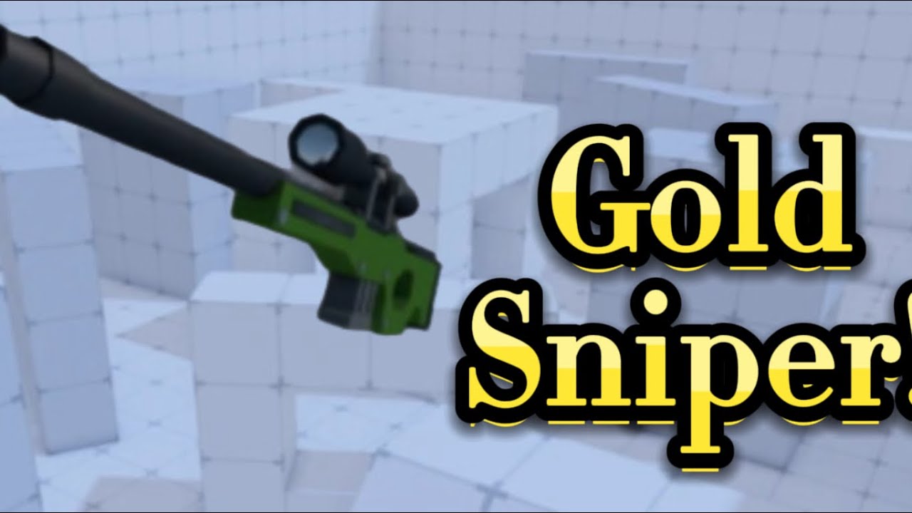 I got gold sniper in Roblox rivals! - YouTube