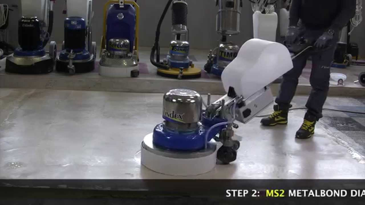 Marble Floors How To Grinding And Polishing With Klindex