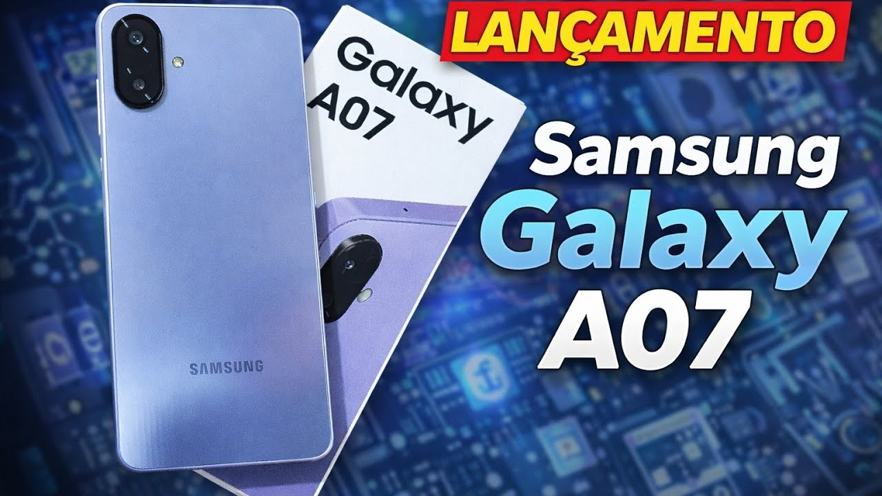 A07 Camera Samsung Galaxy A07 128GB | Tela 6.7” 90Hz, Câmera Dupla 50MP e Design ...