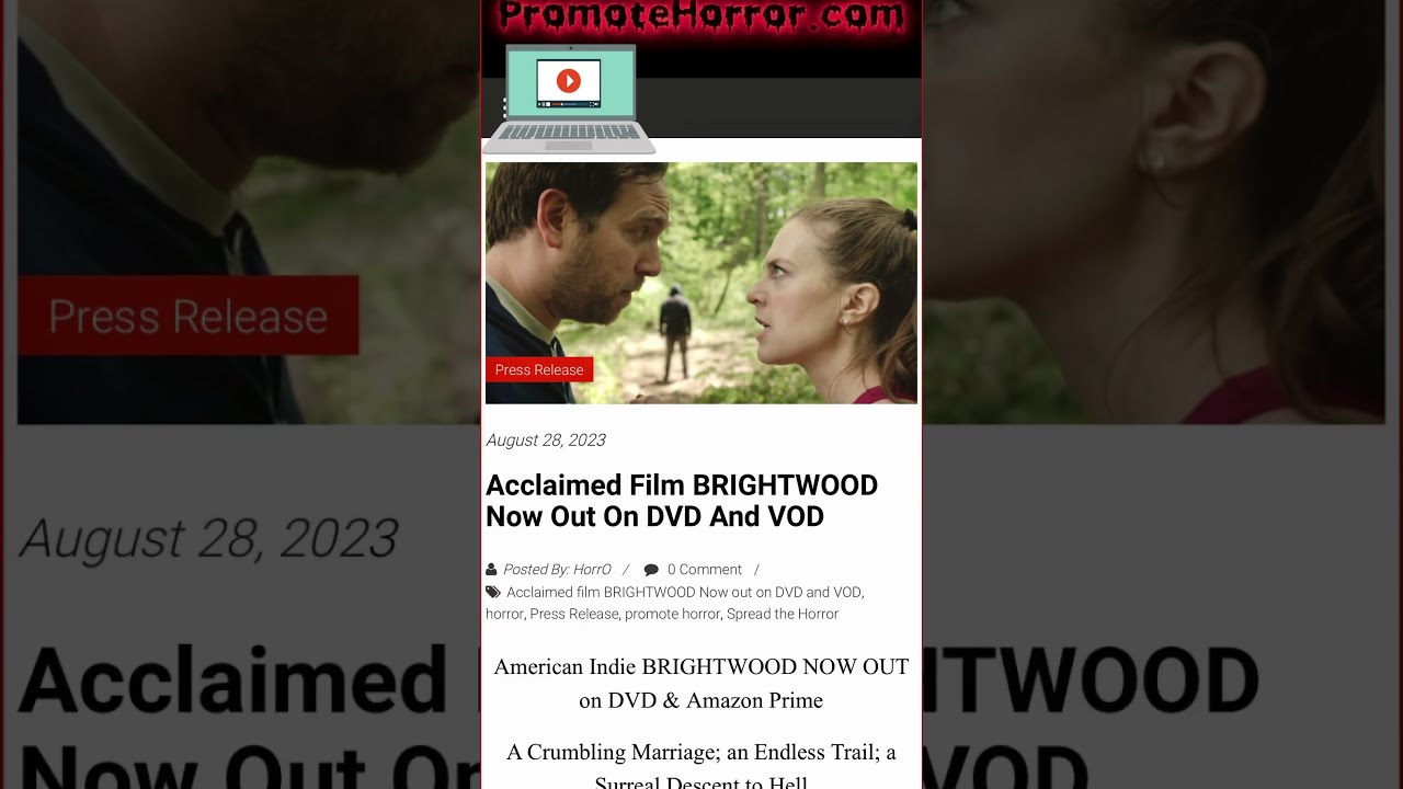 Acclaimed Film BRIGHTWOOD Now Out On DVD And VOD