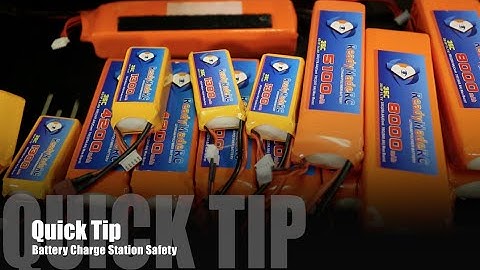 ReadyMadeRC QuickTip - Battery Charge Station Safety