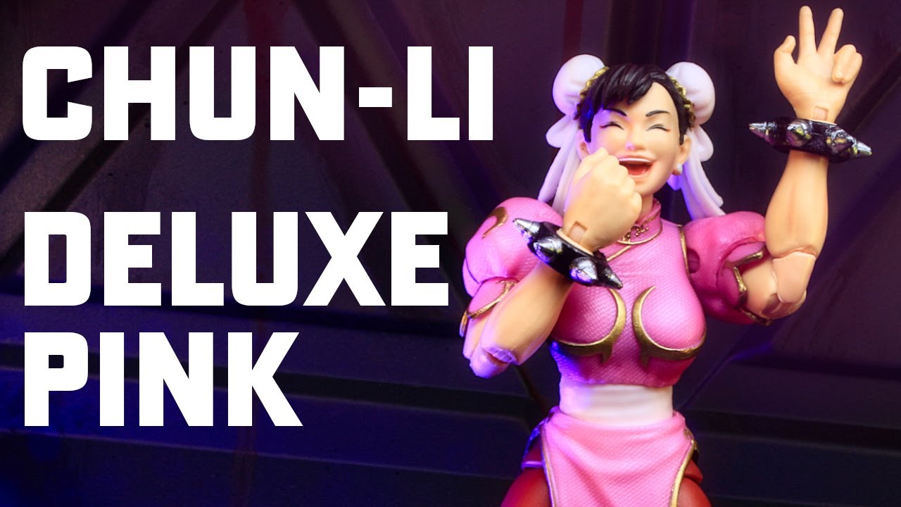 Street Fighter 2  -Chun Li - (Exclusive Player 2 Pink) Jada Toys Action Figure Review