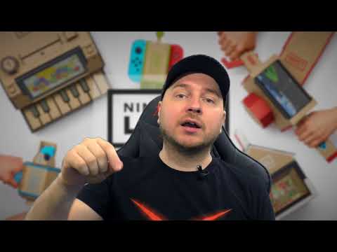 Video: Un Nintendo Labo: Variety Kit Este Acum Doar 20