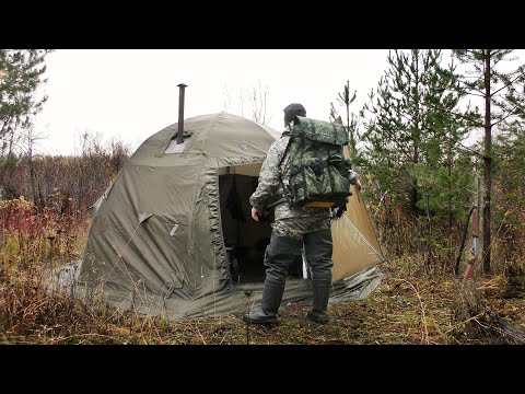 Видео: 3 ДНЯ В ПАЛАТКЕ. ОХОТА НА СЕВЕРНУЮ УТКУ. ДОЖДЬ И СЕВЕРЯК 2  СУТОК.