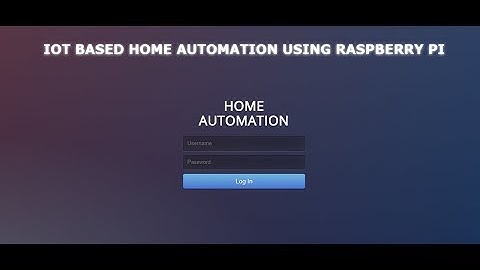 Control Electrical Devices Anywhere In the World Using Raspberry Pi (Rs. 8500)