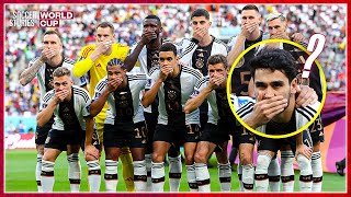 Why Did Germany Side Cover Their Mouths During Team Photo?