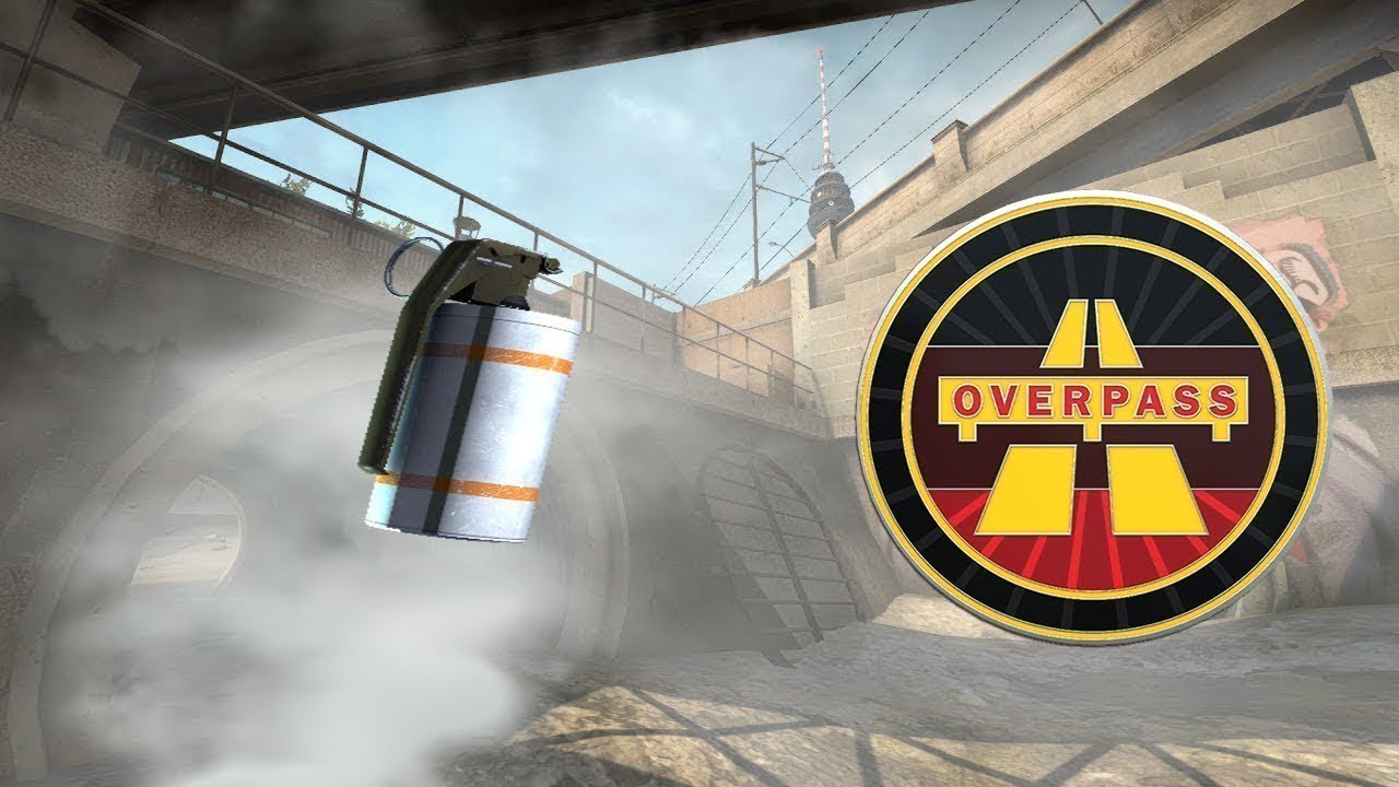 ФИШКИ И СМОКИ НА OVERPASS CS:GO/КС:ГО - YouTube