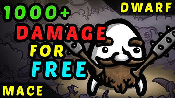 POWERING UP - Dwarf Mace - Brotato Danger 5 Random / Random