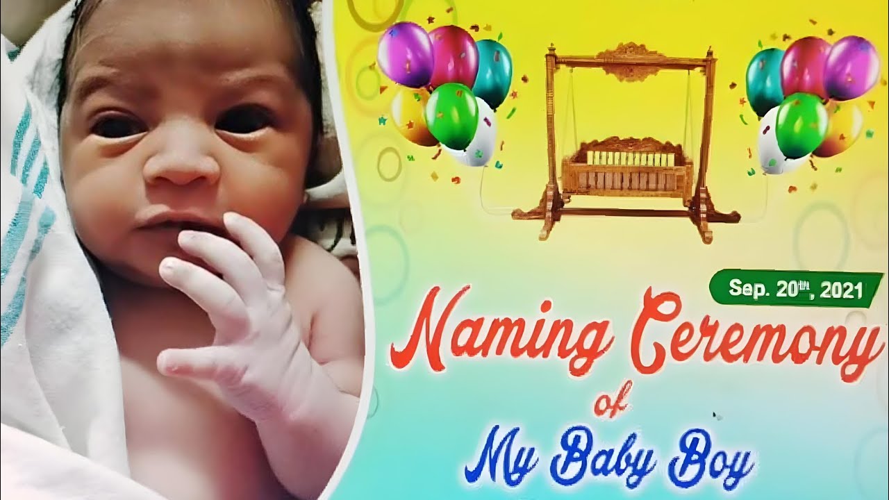 బారసాల Cradle festive of my Dil Babu Naminig Ceremony 🎑trending