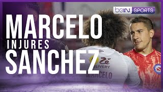 ️ GRAPHIC CONTENT: Luciano Sánchez Suffers Injury After Marcelo Dribble