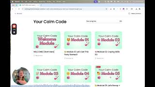 👀 Preview Your Calm Code Welcome Video [+ How to Unlock Your SOS Bonus]