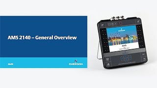Tutorial: General Overview of the AMS 2140 Machinery Health Analyzer