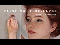 OIL PAINTING TIME LAPSE || Part 1 || ‘Bambi Eyes’