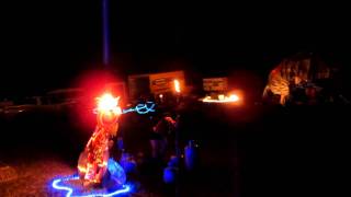 Propane Fluffer In Action