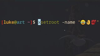 Colored Characters and Emoji in dmenu and dwm
