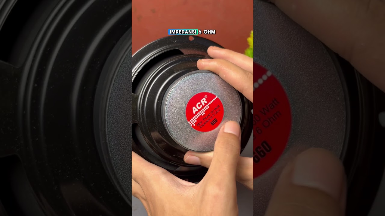 Speaker 6 inch woofer ACR 660 