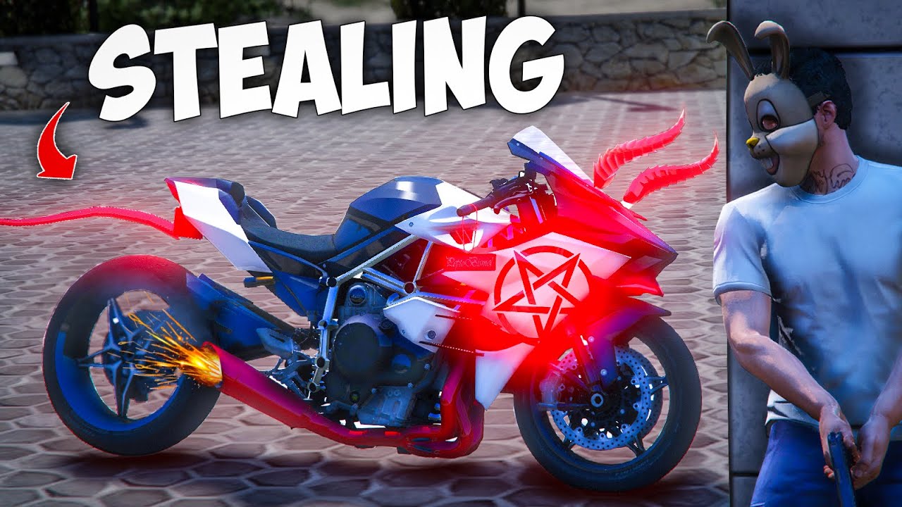 Stealing Demon Kawasaki Ninja sa GTA 5