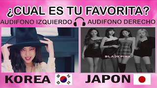 BLACKPINK   KILL THIS LOVE COMPARACIÓN KOREA VS JAPON