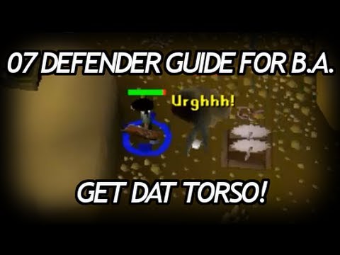 Ba Defender Role 07 Defender Role Guide For Barbarian Assault - YouTube