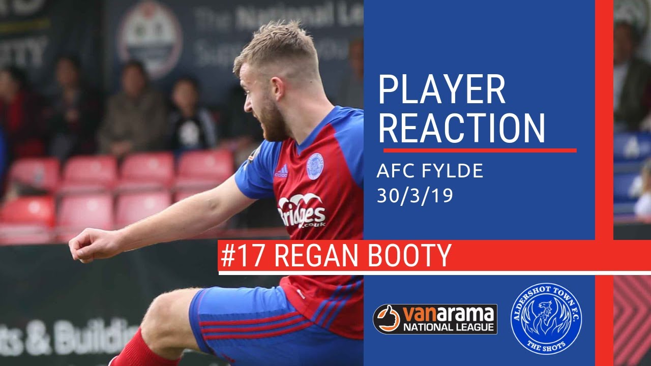 video phone lyrics ShotsTV - Regan Booty reacts to Fylde draw