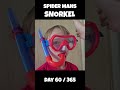 3D Printing Everyday for 365 Days 60/365 SPIDER MANS SNORKEL #stem #ideas #practical #snorkeling