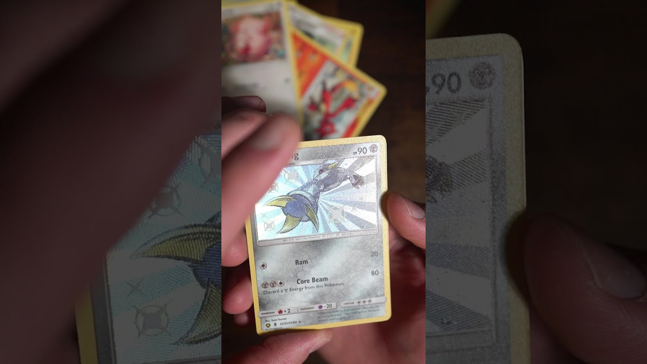 Shiny Vault Pull 😍 Hidden Fates Booster Pack Opening