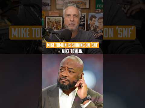 Mike Tomlin is shining as a TV analyst on ‘SNF’
