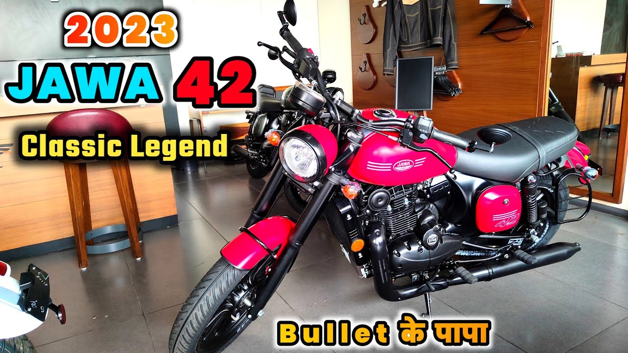 Jawa 42 Classic Legends Orion Red | Jawa Classic Legends 2023 Model ...