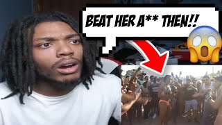 I Got Next Low 😈 Low Life Nation- Boxing At The Beach Gone Wild | REACTION