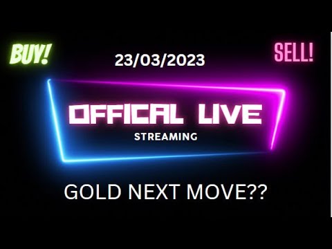 NO.21 XAUUSD/GOLD Offical Live Stream 23/03/2023 Forex Market Analysis With SMC CONCEPT